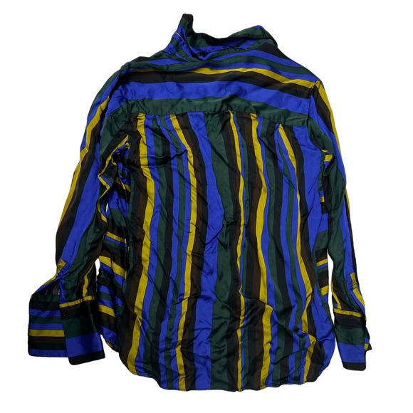 Massimo Dutti, Women's Striped Button Up, Size 6 - Picture 4 of 4